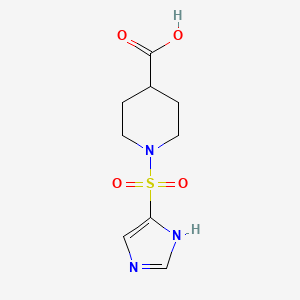 1-(1H-imidazol-4-ylsulfonyl)piperidine-4-carboxylic acid