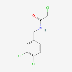 2-chloro-N-(3,4-dichlorobenzyl)acetamide