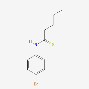 N-(4-bromophenyl)pentanethioamide