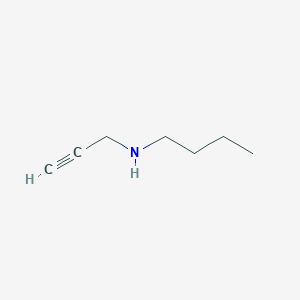 molecular formula C7H13N B1306760 Butylprop-2-ynylamine CAS No. 44768-33-4