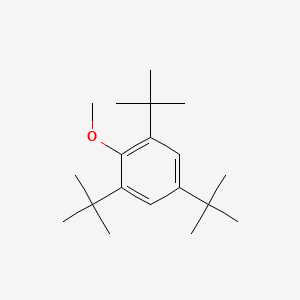molecular formula C19H32O B1306770 1,3,5-Tri-tert-butyl-2-methoxybenzene CAS No. 3975-80-2