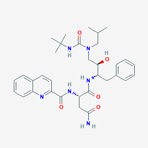molecular formula C33H44N6O5 B130680 Telinavir CAS No. 143224-34-4