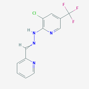 2-pyridinecarbaldehyde N-[3-chloro-5-(trifluoromethyl)-2-pyridinyl]hydrazone