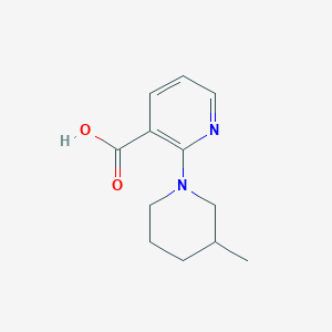 2-(3-Methylpiperidin-1-yl)pyridine-3-carboxylic acid
