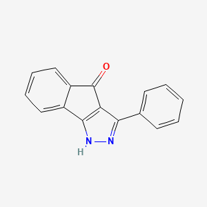 3-phenylindeno[1,2-c]pyrazol-4(2H)-one