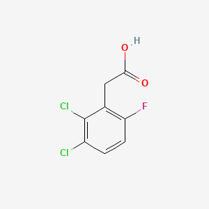 molecular formula C8H5Cl2FO2 B1306860 2,3-二氯-6-氟苯基乙酸 CAS No. 886497-57-0