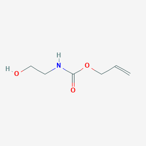 molecular formula C6H11NO3 B1306861 N-(Allyloxycarbonyl)ethanolamine CAS No. 66471-00-9
