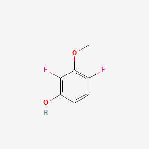molecular formula C7H6F2O2 B1306883 2,4-二氟-3-甲氧基苯酚 CAS No. 886499-27-0