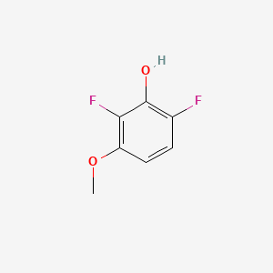 molecular formula C7H6F2O2 B1306889 2,6-二氟-3-甲氧基苯酚 CAS No. 886498-60-8