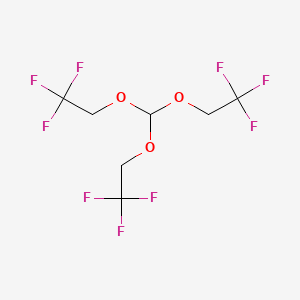 molecular formula C7H7F9O3 B1306895 Tris(2,2,2-trifluoroethyl)orthoformate CAS No. 58244-27-2