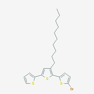 molecular formula C22H27BrS3 B1306904 5-Bromo-3'-decyl-2,2':5',2''-terthiophene CAS No. 477335-02-7