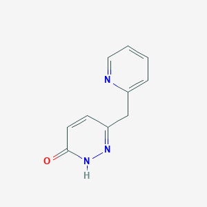 molecular formula C10H9N3O B1306908 6-Pyridin-2-ylmethyl-pyridazin-3-ol CAS No. 338779-41-2
