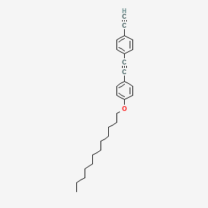 1-(Dodecyloxy)-4-((4-ethynylphenyl)ethynyl)benzene