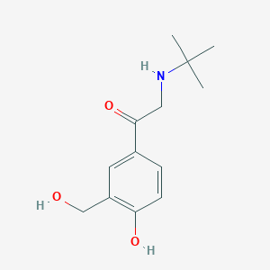molecular formula C13H19NO3 B130698 Salbutamon CAS No. 156547-62-5