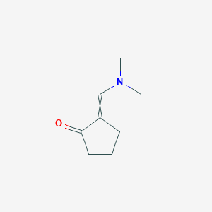 molecular formula C8H13NO B1306990 2-Dimethylaminomethylenecyclopentanone CAS No. 67382-33-6