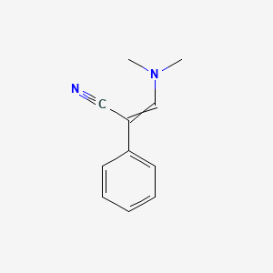 molecular formula C11H12N2 B1306999 3-(Dimethylamino)-2-phenylprop-2-enenitrile 