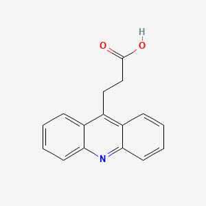 molecular formula C16H13NO2 B1307021 3-Acridin-9-yl-propionic acid CAS No. 88326-05-0