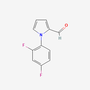 1-(2,4-difluorophenyl)-1H-pyrrole-2-carbaldehyde