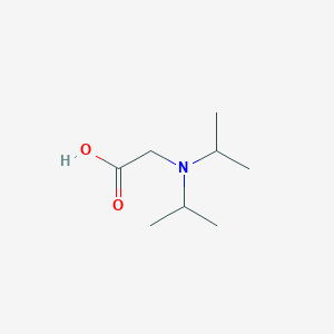 molecular formula C8H17NO2 B1307128 Diisopropylamino-acetic acid CAS No. 44976-83-2
