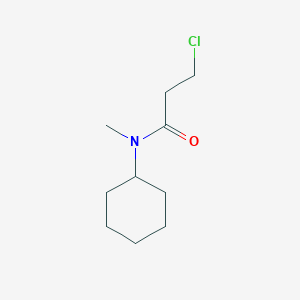 3-chloro-N-cyclohexyl-N-methylpropanamide