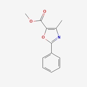 Methyl 4-methyl-2-phenyl-1,3-oxazole-5-carboxylate