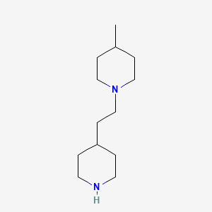 4-Methyl-1-(2-piperidin-4-ylethyl)piperidine