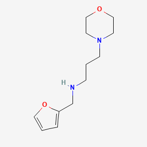 N-(2-furylmethyl)-N-(3-morpholin-4-ylpropyl)amine