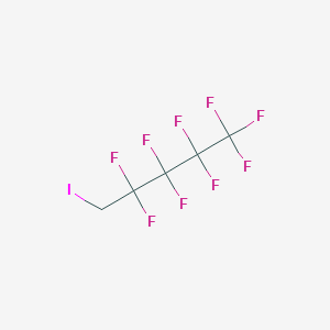 molecular formula C5H2F9I B1307193 1-Iodo-1H,1H-nonafluoropentane CAS No. 2253-14-7