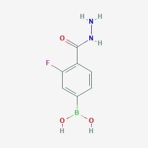 3-Fluoro-4-hydrazinocarbonylphenylboronic acid