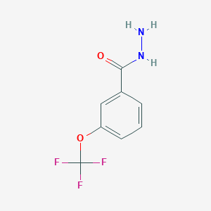 molecular formula C8H7F3N2O2 B1307244 3-(Trifluoromethoxy)benzohydrazide CAS No. 321195-88-4