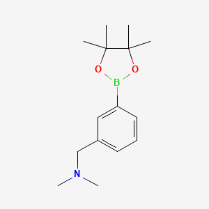 N,N-Dimethyl-1-(3-(4,4,5,5-tetramethyl-1,3,2-dioxaborolan-2-yl)phenyl)methanamine