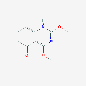 molecular formula C10H10N2O3 B130726 2,4-Dimethoxyquinazolin-5-ol CAS No. 155824-63-8