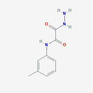 2-hydrazino-N-(3-methylphenyl)-2-oxoacetamide