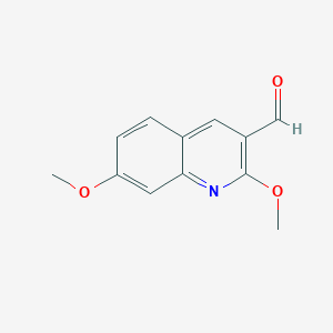 2,7-Dimethoxyquinoline-3-carbaldehyde