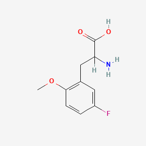 2-Amino-3-(5-fluoro-2-methoxyphenyl)propanoic acid