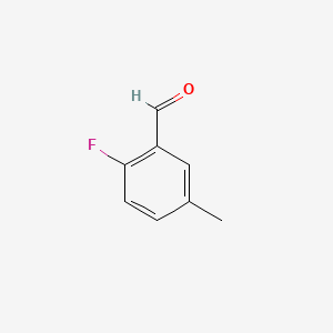molecular formula C8H7FO B1307339 2-Fluoro-5-methylbenzaldehyde CAS No. 93249-44-6