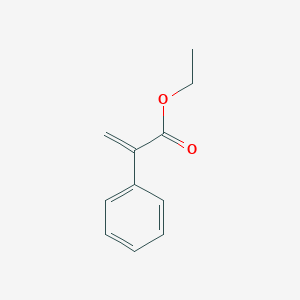 molecular formula C11H12O2 B130734 Ethyl 2-phenylacrylate CAS No. 22286-82-4