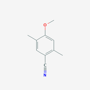 molecular formula C10H11NO B1307351 4-Methoxy-2,5-dimethylbenzonitrile CAS No. 64400-49-3