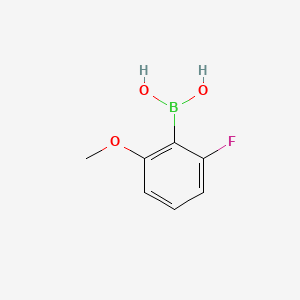 molecular formula C7H8BFO3 B1307356 2-Fluoro-6-methoxyphenylboronic acid CAS No. 78495-63-3