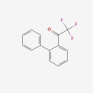 molecular formula C14H9F3O B1307362 2-(三氟乙酰基)联苯 CAS No. 302912-29-4