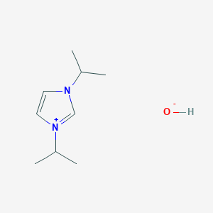 molecular formula C9H18N2O B130737 1,3-Diisopropyl-1H-imidazolium Hydroxide CAS No. 137836-88-5