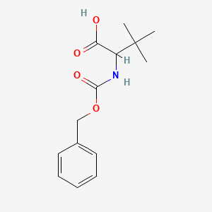 molecular formula C14H19NO4 B1307389 N-[(benzyloxy)carbonyl]-3-methylvaline CAS No. 68222-59-3