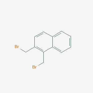 molecular formula C12H10Br2 B1307394 1,2-Bis(bromomethyl)naphthalene CAS No. 59882-98-3