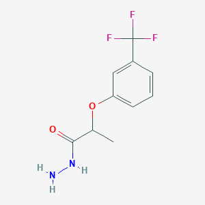 2-[3-(Trifluoromethyl)phenoxy]propanohydrazide