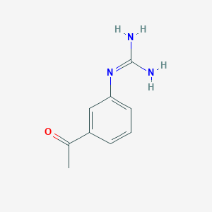 molecular formula C9H11N3O B1307423 N-(3-Acetylphenyl)guanidine CAS No. 24723-13-5