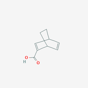 molecular formula C9H10O2 B130743 Bicyclo[2.2.2]octa-2,5-diene-2-carboxylic acid CAS No. 102589-30-0