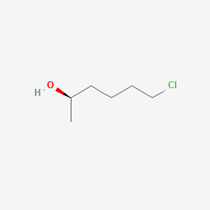 molecular formula C6H13ClO B130748 (R)-6-氯-2-己醇 CAS No. 154885-33-3