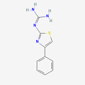 1-(4-Phenyl-1,3-thiazol-2-yl)guanidine
