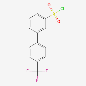 4'-(Trifluoromethyl)-[1,1'-biphenyl]-3-sulfonyl chloride