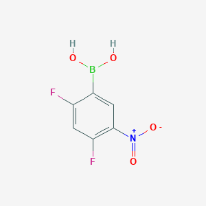 2,4-Difluoro-5-nitrophenylboronic acid